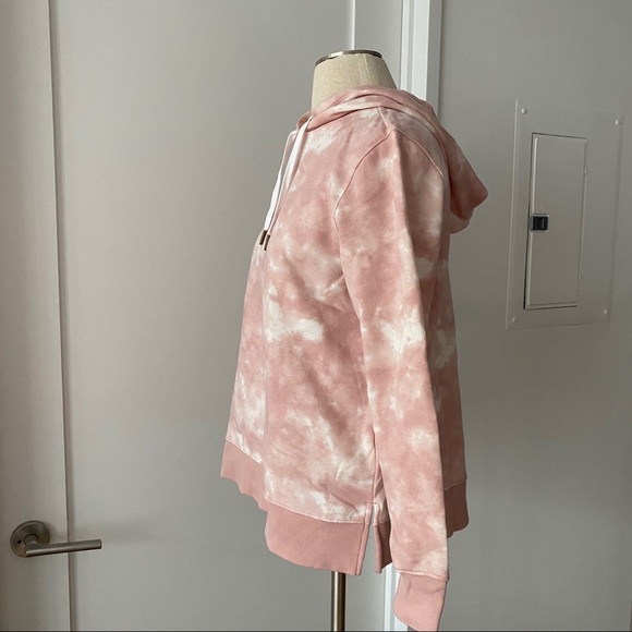 Old Navy Pink Tie Dye Hoodie Sweatshirt sz Small - Picture 2 of 4